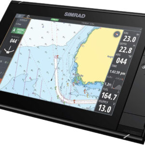 NSS12 Evo3S - 12-Inch Multifunction Fish Finder Chartplotter with Preloaded C-MAP US Enhanced Charts