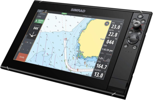 NSS12 Evo3S - 12-Inch Multifunction Fish Finder Chartplotter with Preloaded C-MAP US Enhanced Charts