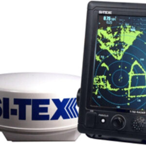 T-760 Compact Color Radar W/4Kw 18 Dome - 7 Touchscreen Marine , Boating Equipment