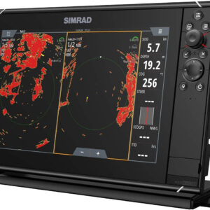 NSS12 Evo3S - 12-Inch Multifunction Fish Finder Chartplotter with Preloaded C-MAP US Enhanced Charts