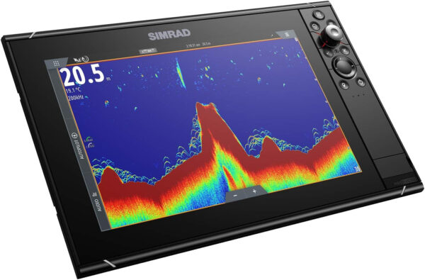 NSS12 Evo3S - 12-Inch Multifunction Fish Finder Chartplotter with Preloaded C-MAP US Enhanced Charts