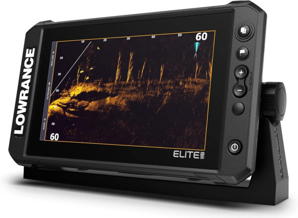 Elite FS 9 Fish Finder with Activetarget Live Sonar, Preloaded C-MAP Contour+ Charts